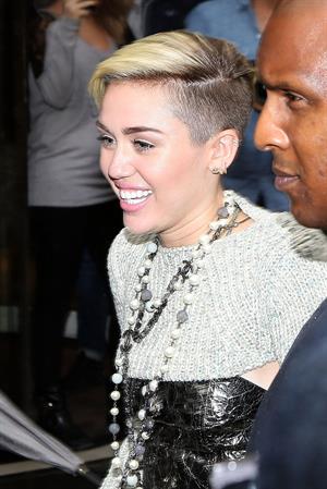 Miley Cyrus in Paris 9/9/13  