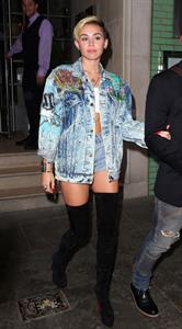 Miley Cyrus in London 9/11/13  