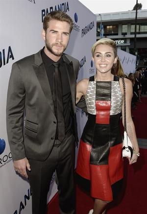Miley Cyrus  Paranoia  Los Angeles Premiere -- Aug. 8, 2013 