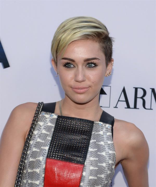 Miley Cyrus  Paranoia  Los Angeles Premiere -- Aug. 8, 2013 