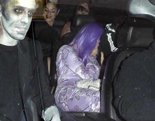 Miley Cyrus Pictures Miley Cyrus – Halloween Party candids in LA 10/31/13