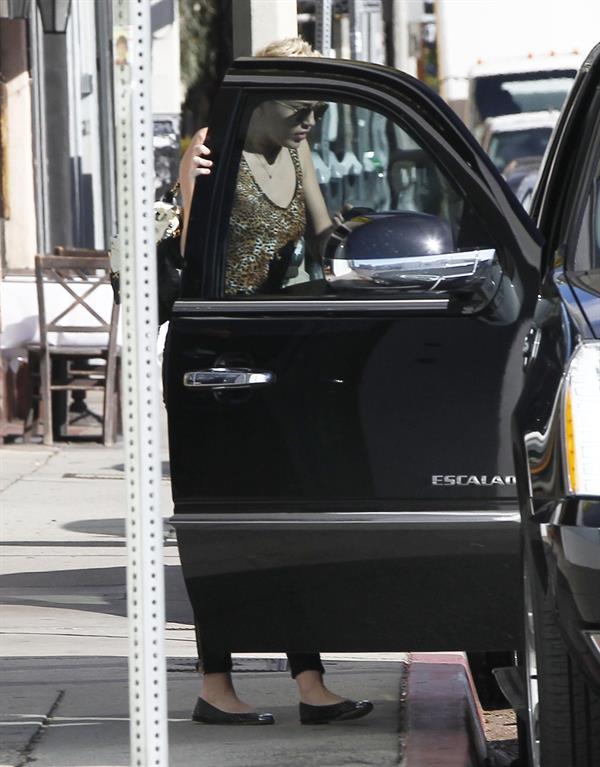Miley Cyrus out and about in West Hollywood 1/7/13 