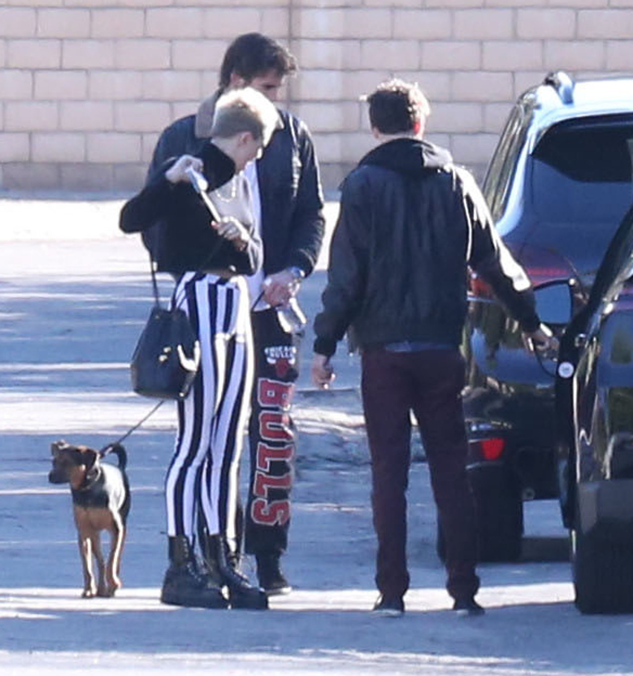 Miley Cyrus leaving a family gathering in Palm Springs 12/26/12 
