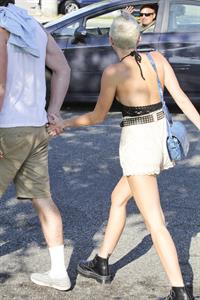 Miley Cyrus out and about in Santa Monica 9/29/12 