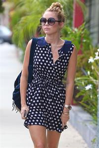 Miley Cyrus - Shopping in West Hollywood (04-06-12)