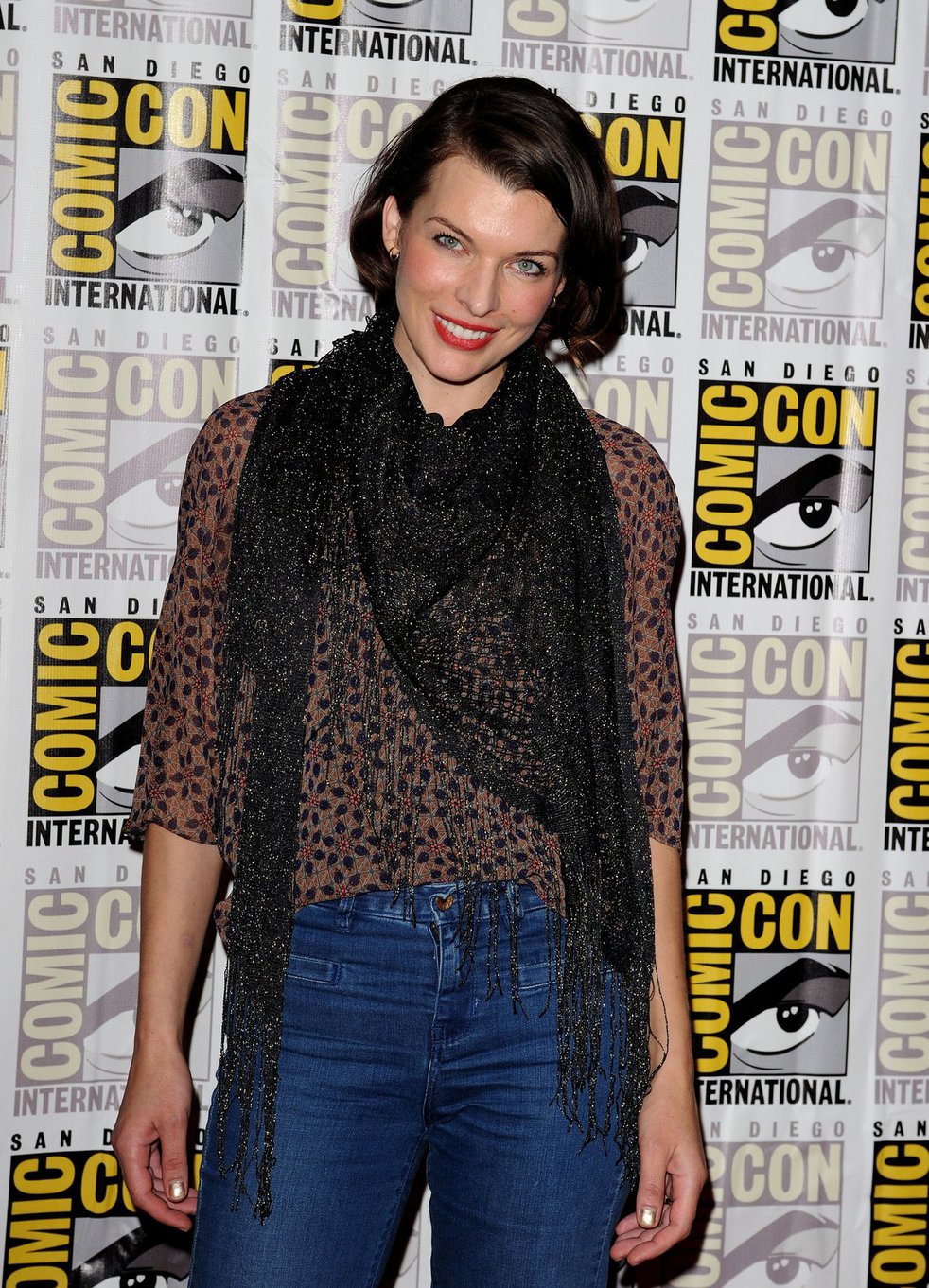 Milla Jovovich -  Resident Evil: Retribution  Press Room at Comic-Con 2012 in San Diego (July 13, 2012)