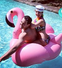 Kelly Brook in a bikini