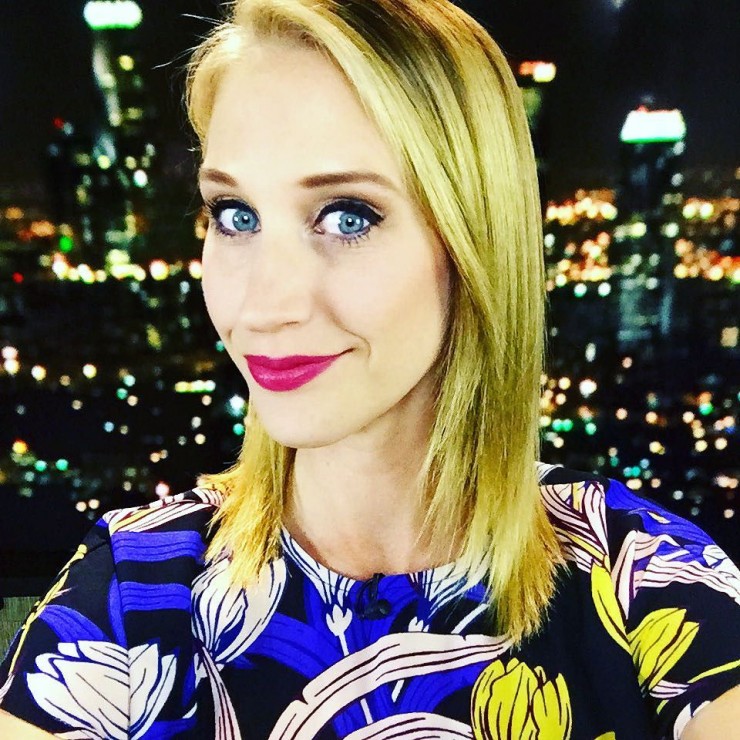 Maude Garrett in lingerie