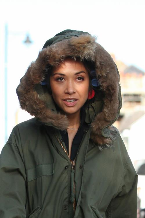 Myleene Klass London, March 13, 2013 