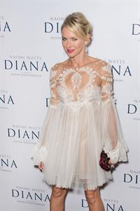 Naomi Watts  Diana  Paris Premiere on September 6, 2013 