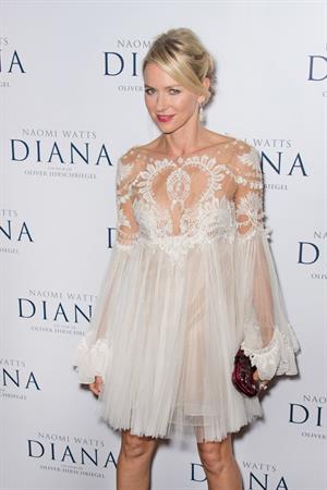Naomi Watts  Diana  Paris Premiere on September 6, 2013 
