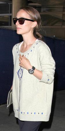 Natalie Portman arrives at LAX Airport - May 30, 2013 