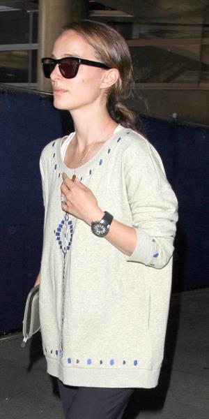 Natalie Portman arrives at LAX Airport - May 30, 2013 