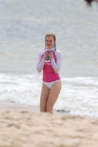 Nicole Kidman in Bikini Morning Swim candids in Sydney February 4, 2013 