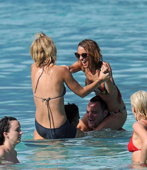 Jessica Alba bikini candids in St. Barts 4/5/13 