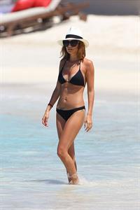 Nicole Richie Bikini candis at St Barts 06.04.13 