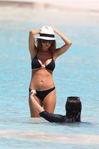 Nicole Richie Bikini candis at St Barts 06.04.13 