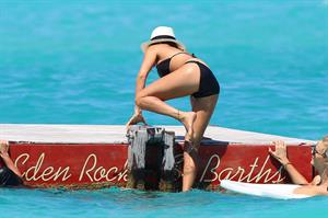 Nicole Richie Bikini candis at St Barts 06.04.13 