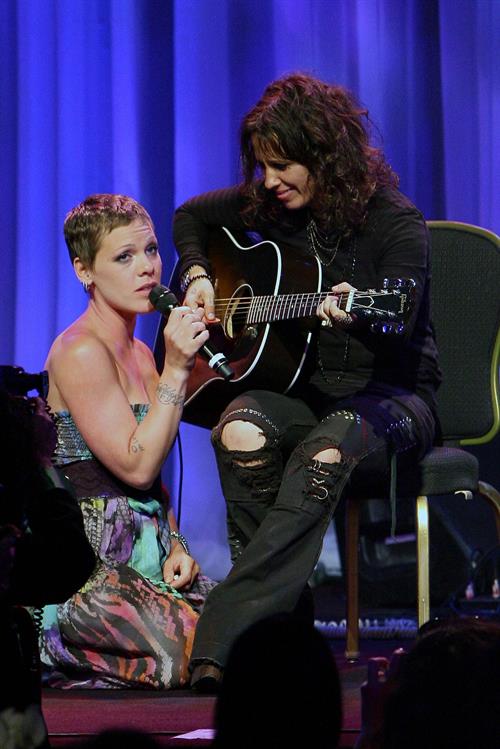 Pink Pictures Alecia Moore (Pink) LA Gay Lesbian Centers an Evening With Women on May 1, 2010