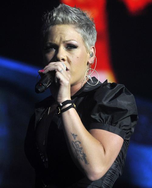 Alecia Moore (Pink) RheinEnergieStadion in Cologne on May 29, 2010