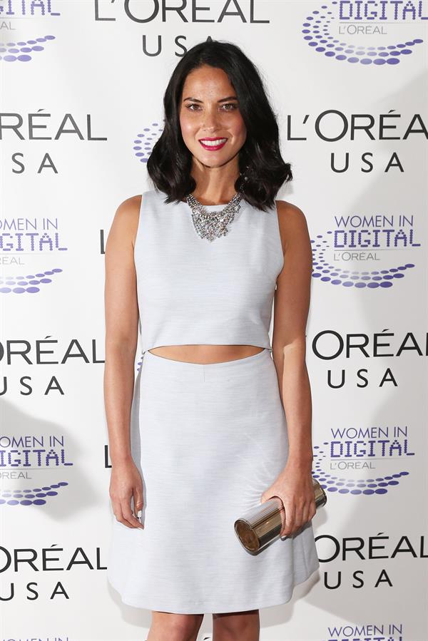 Olivia Munn L'Oreal USA Women In Digital  NET  Generation Awards Ceremony, July 17, 2013 