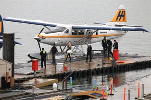 Pamela Anderson in Vancouver on January 29, 2013