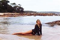 Natalie Jayne Roser in a bikini