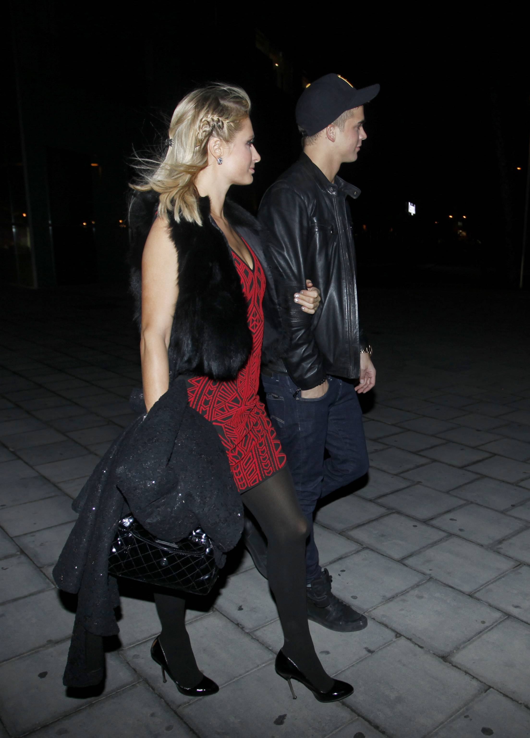 Paris Hilton Mango Fashion Show as part of the 080 Barcelona Fashion Week on January 28, 2013