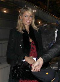 Paris Hilton Mango Fashion Show as part of the 080 Barcelona Fashion Week on January 28, 2013