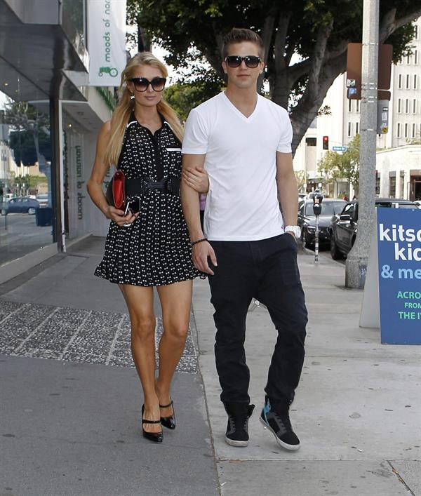 Paris Hilton Shopping at Kitson in Beverly Hills April 5, 2013 