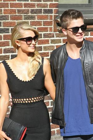 Paris Hilton at the 'Late Show with David Letterman May 2, 2013