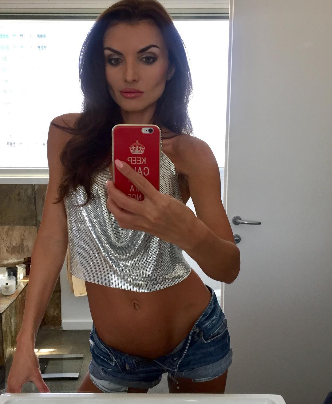 Lana Alexandra taking a selfie