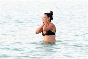 Penelope Cruz holidaying in Barbados 3/13/13  