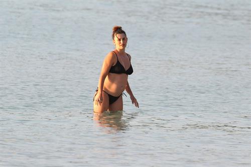 Penelope Cruz holidaying in Barbados 3/13/13  