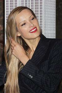 Petra Nemcova Empire State Building in NYC 10/16/12 