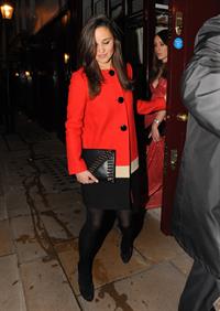 Pippa Middleton Leaving Loulou's nightclub in London - November 1, 2012