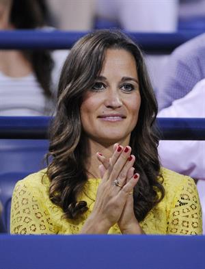Pippa Middleton - Watching the Men's Singles Quaterfinal US Open in New York Sept 5, 2012