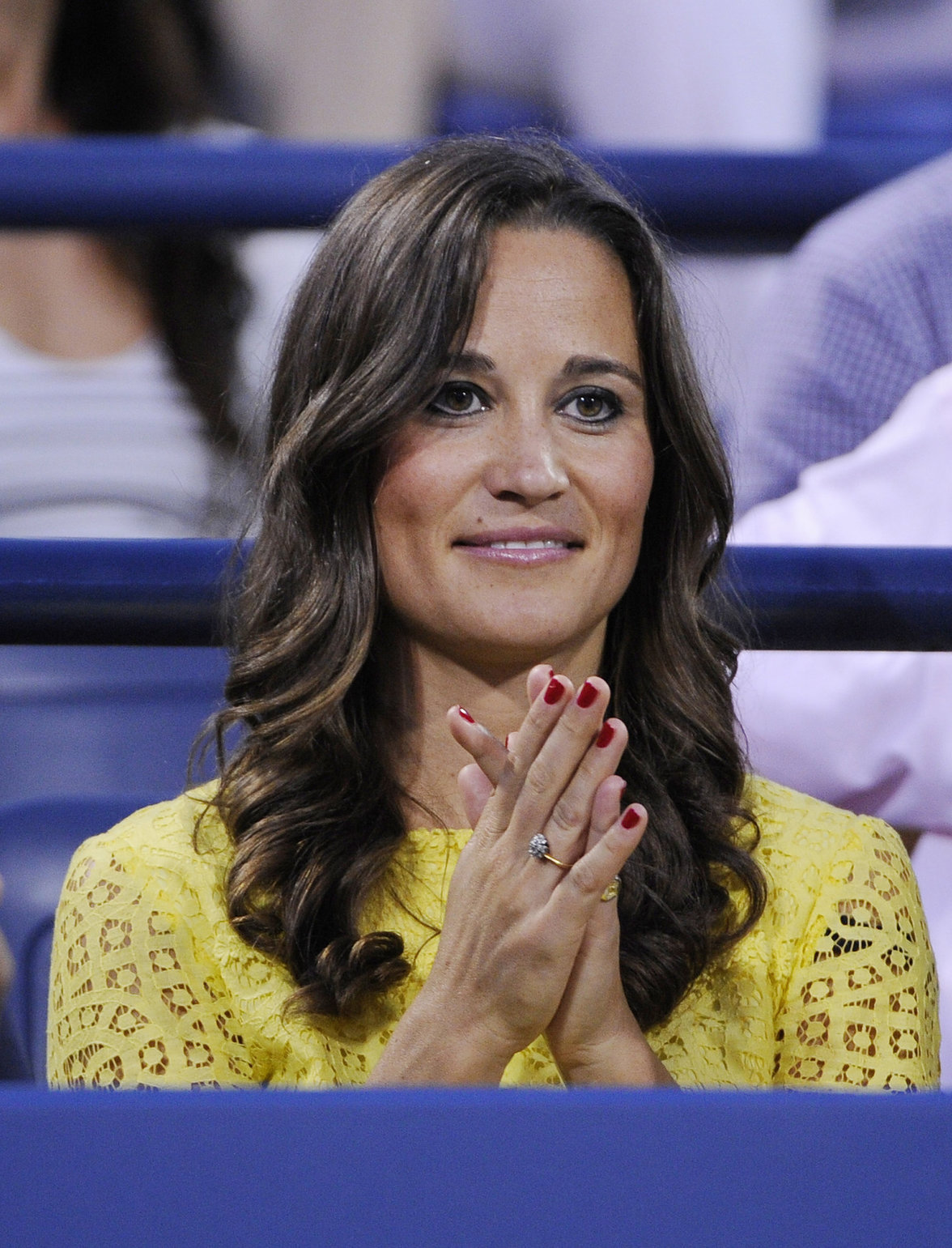 Pippa Middleton - Watching the Men's Singles Quaterfinal US Open in New York Sept 5, 2012