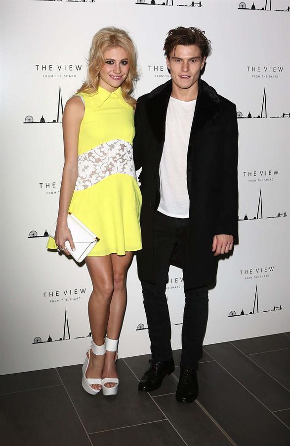 Pixie Lott Attending the View from The Shard Launch Party in London on January 31, 2013