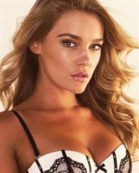 Georgia Gibbs in lingerie