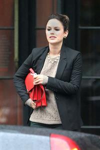 Rachel Bilson  Leaving her hotel in New York City - October 3, 2012 