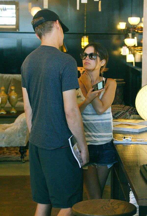 Rachel Bilson - Goes for some shopping with Hayden in L.A. (July 14, 2012)