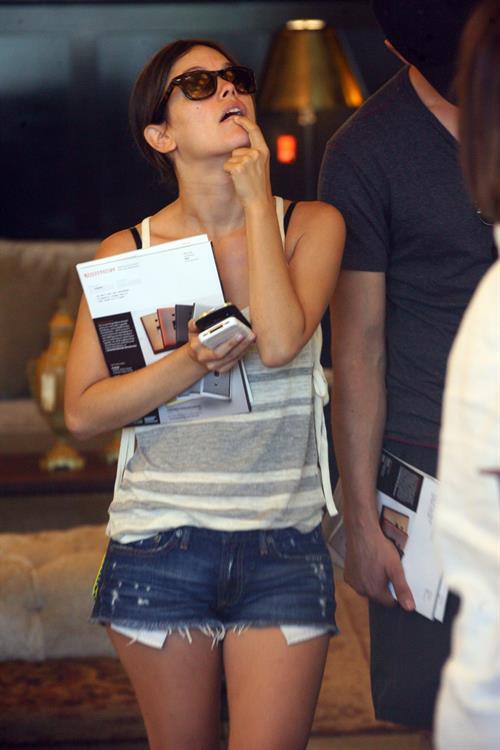 Rachel Bilson - Goes for some shopping with Hayden in L.A. (July 14, 2012)