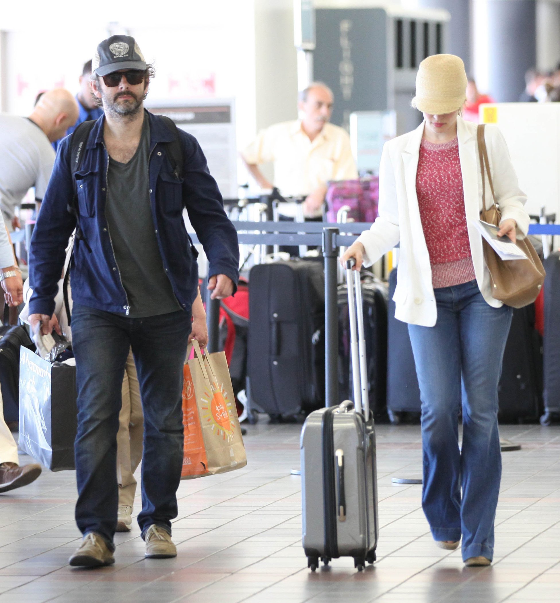 Rachel McAdams - Departs on a flight at LAX airport - August 9, 2012