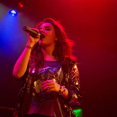 Rebecca Black performing at the House of Blues in Anaheim 12/23/12 
