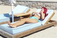 Farrah Abraham suntanning in Greece on September 24, 2017