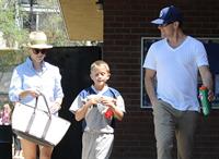 Reese Witherspoon Plays football with husband in Los Angeles (May 11, 2013) 