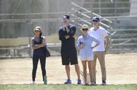 Reese Witherspoon Plays football with husband in Los Angeles (May 11, 2013) 