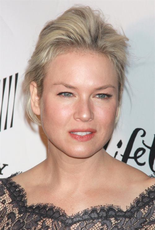 Renee Zellweger at the New York premiere of the Lifetime TV movie “Living Proof” September 24, 2008