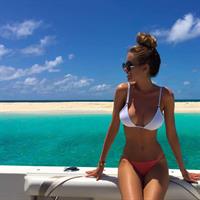 Renee Somerfield in a bikini